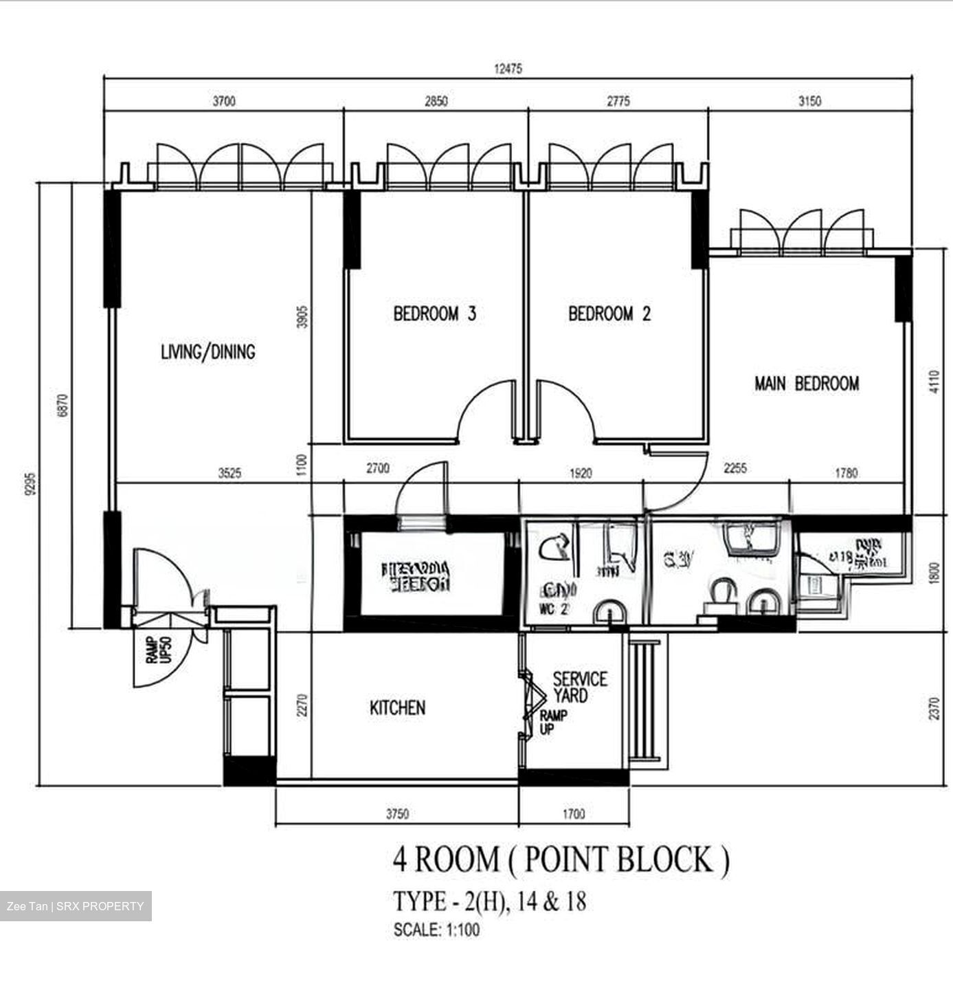 Blk 471A Hougang Parkview (Hougang), HDB 4 Rooms #533574941